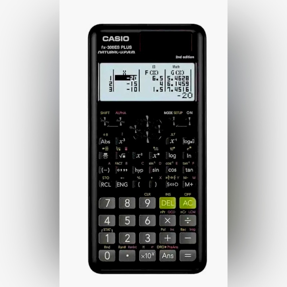 2xCasio fx-300ES Plus 2nd Edition Scientific Calculator Natural Textbook Display